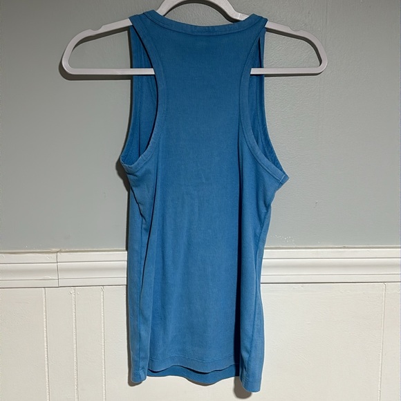 5 for $20! Wild Fable half button blue tank size large - Picture 4 of 4